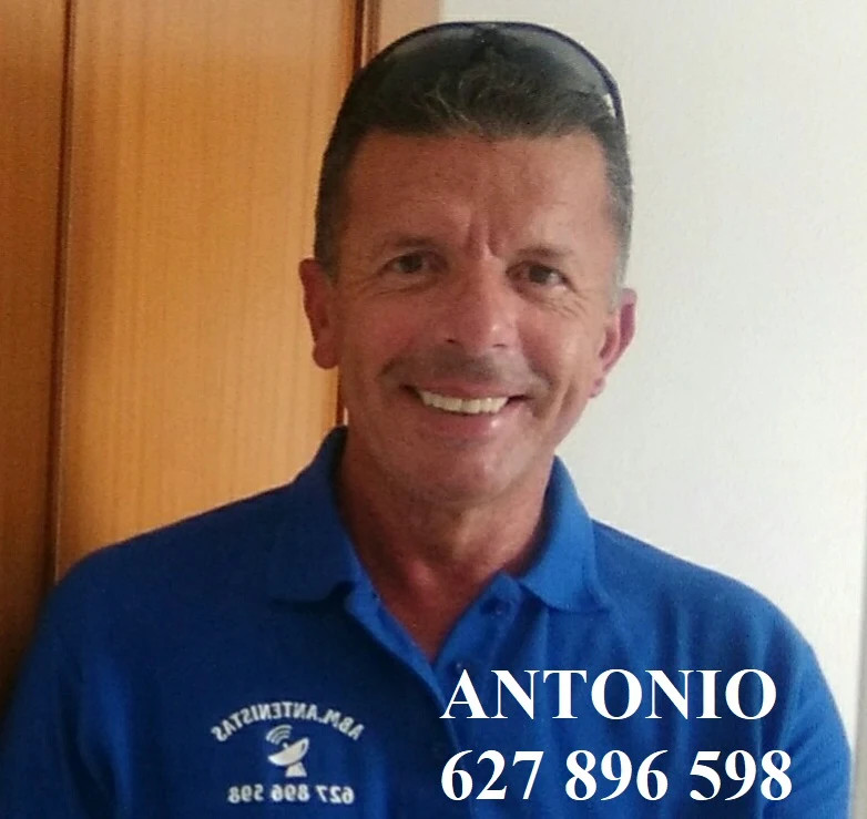Antonio Badia, técnico de ABM Antenista Málaga, especialista en instalación y reparación de antenas tdt y parabólicas.