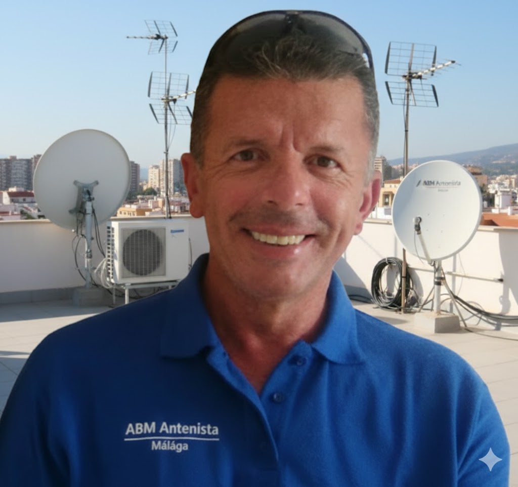 Antonio Badia, instalador de antenas autorizado en Málaga - ABM Antenista.